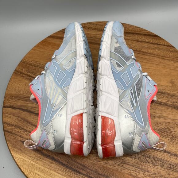 Asics Glacier Gel Quantum 180 Shoes Womens Size 8 Blue Pink Running Comfort Walk - Picture 6 of 8